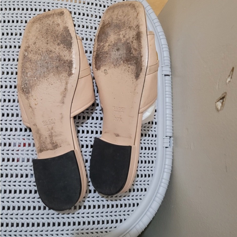 Authentic Gucci Horsebit Flat Sandals - Picture 4 of 7